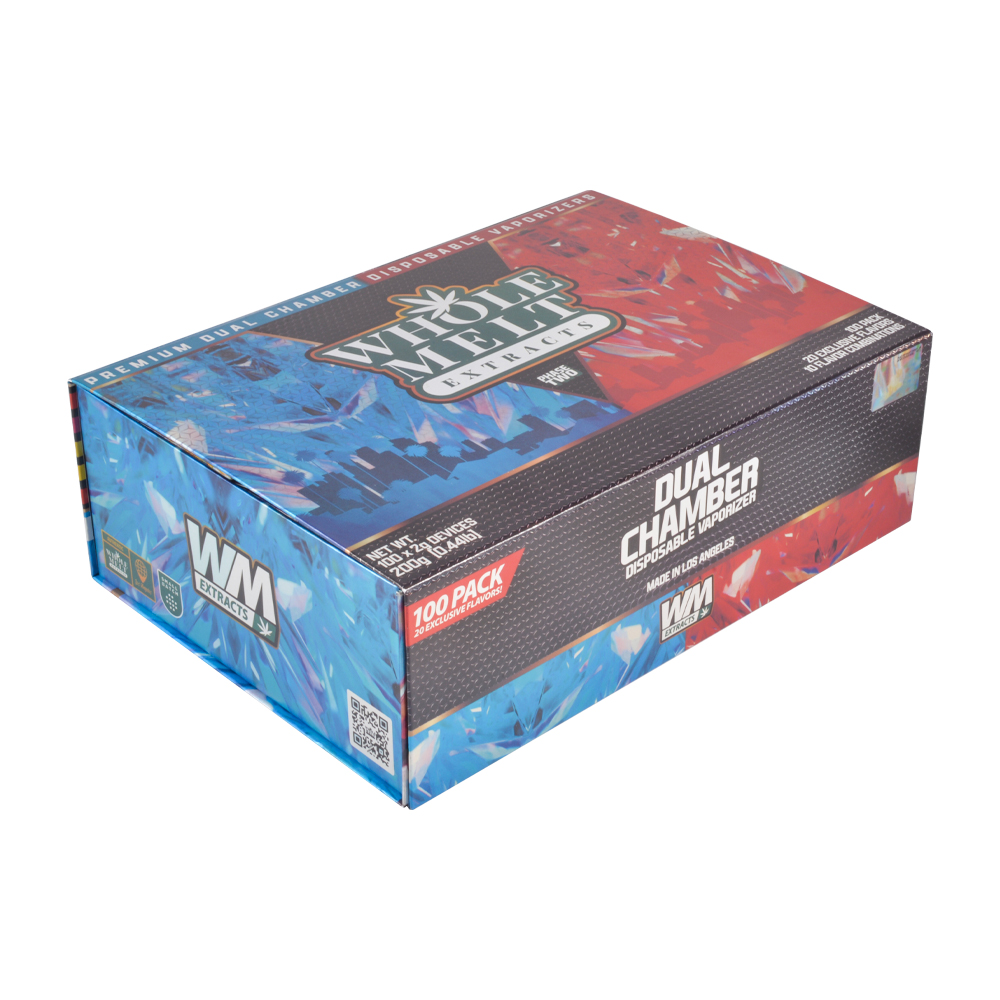 Wholemelt V7 Disposable Vape 1g+1g Dual Chamber Empty Device