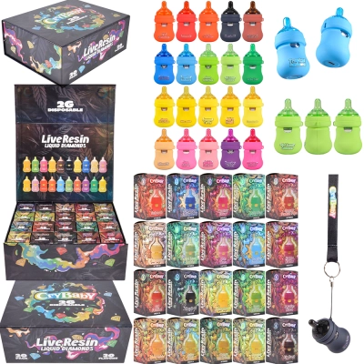 Crybaby 2g Disposable Baby Bottle Vape Wholesale Empty Vape Pen 01