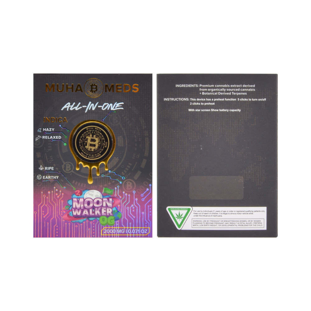 Muha Meds X BTC Bitcoin Disposable Vape 2ml Empty Devices 