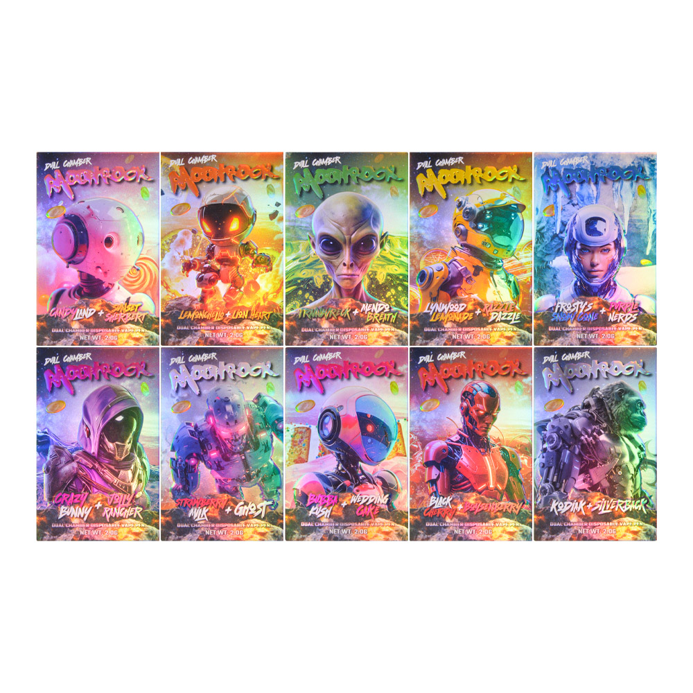 dr Zodiak Moonrock 2g Disposable Dual Chamber Empty Dispos Wholesale