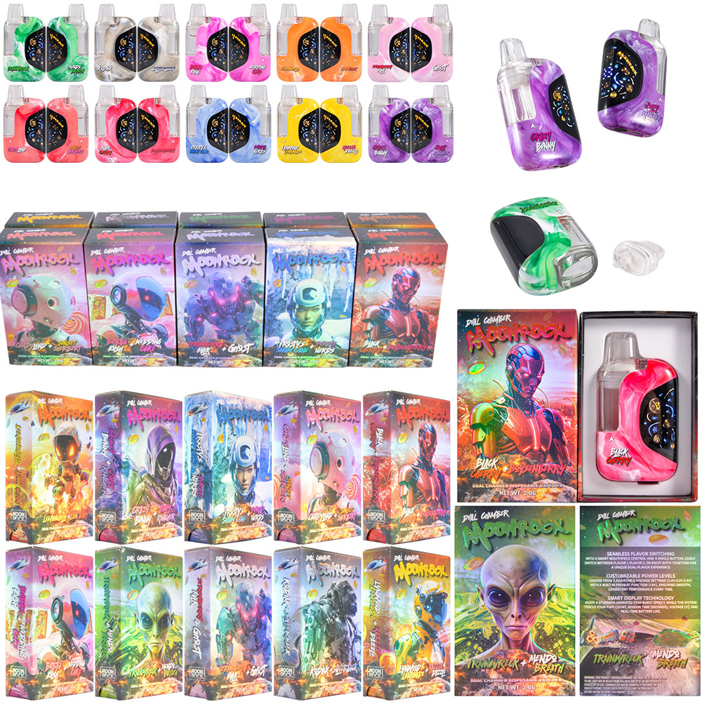 dr Zodiak Moonrock 2g Disposable Dual Chamber Empty Dispos Wholesale