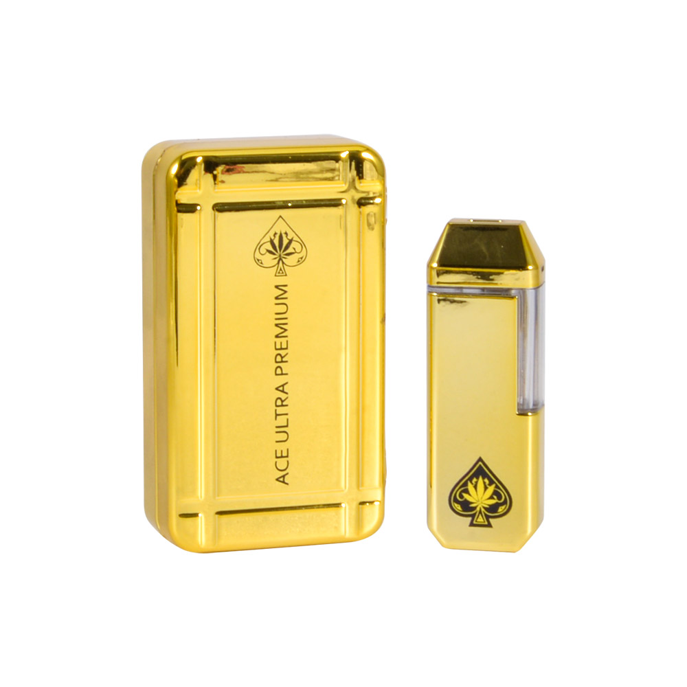 Ace Ultra Premium 2g Disposable Vape Golden Suitcase Kit
