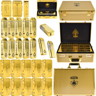 Ace Ultra Premium 2g Disposable Vape Golden Suitcase Kit 01