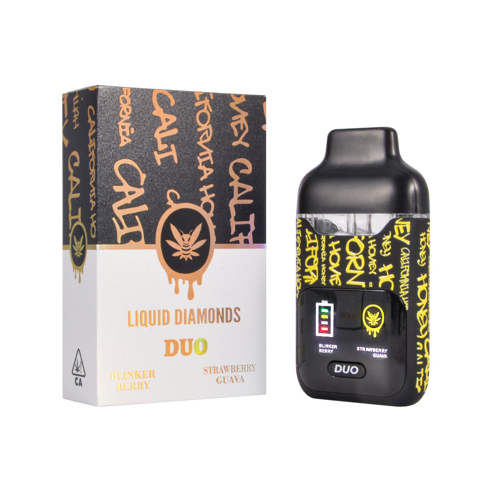 California Honey 2ml Dual Chamber Disposable Vape With LED Screen