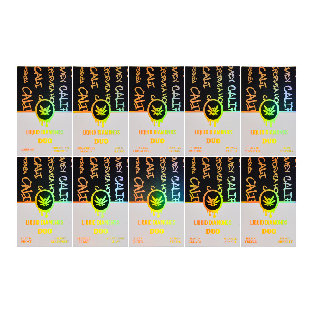 California Honey 2ml Dual Chamber Disposable Vape With LED Screen