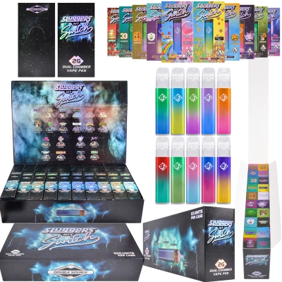 Sluggers Hitz 1ml +1ml Disposable Dual Chamber Empty Devices  01