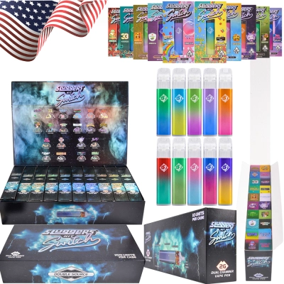 USA Stock Sluggers Hitz Dual Chamber 2ml Disposable Vape 01