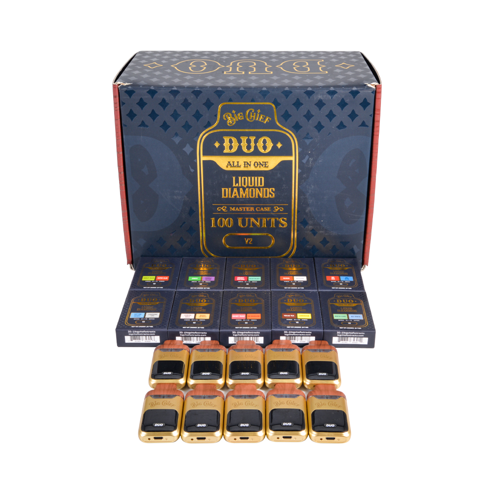 Big Chief Duo V2 2ml Disposable Vape Pen Dual Chamber Disposable LED Screen