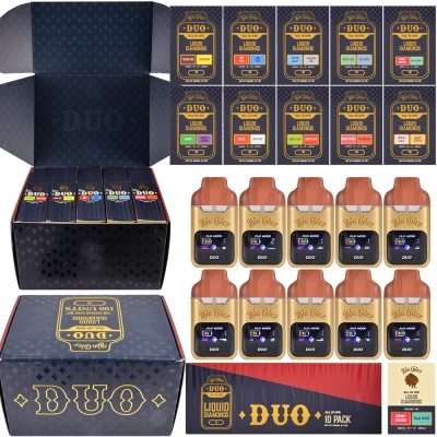 Big Chief Duo V2 2ml Disposable Vape Pen Dual Chamber Disposable LED Screen 01