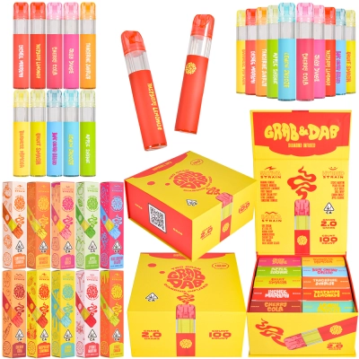 US Stock Grab & Dab V3 2ml Disposable bulk Wholesale Empty Devices Pod 01
