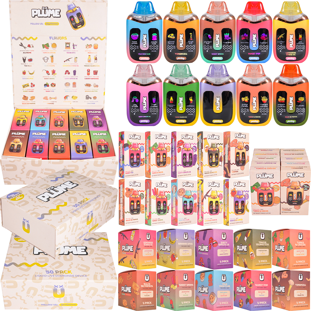 Plume 2g Disposable Vape Pen With Digital Screen Empty Devices