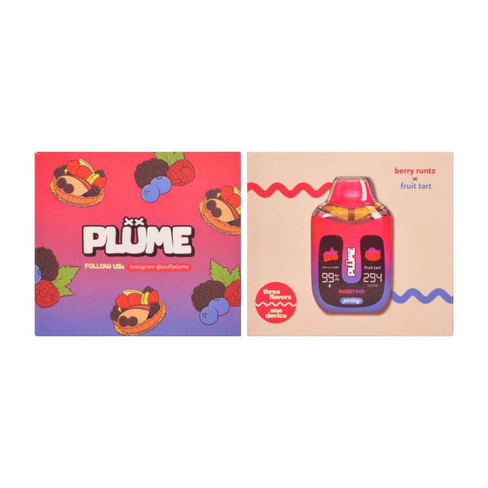 Plume 2g Disposable Vape Pen With Digital Screen Empty Devices
