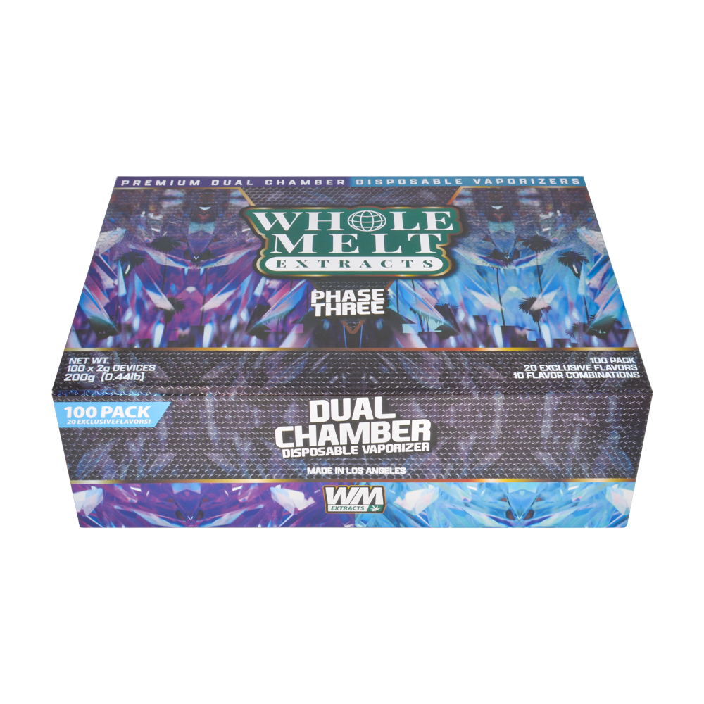 US Stock Wholemelt V8 Dual Chamber 1ml+1ml Empty Devices Pods