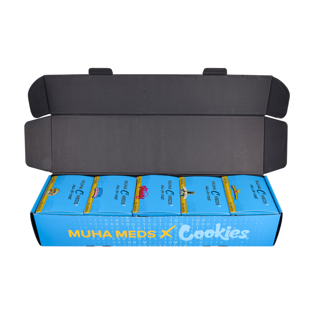 Muha Meds x Cookies 2g Collab Round Disposable Vape Empty Devices