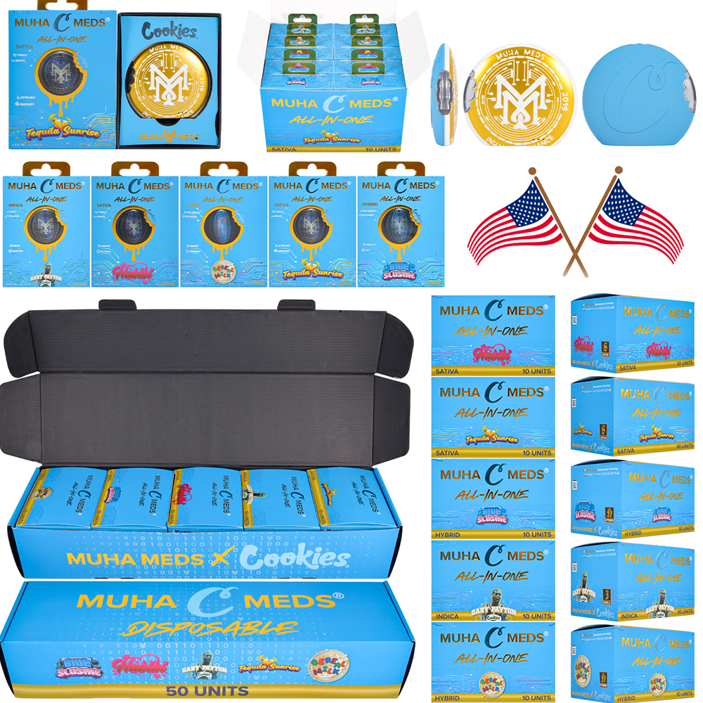 US Stock Muha Meds x Cookies 2g Collab Disposable Vape Pen