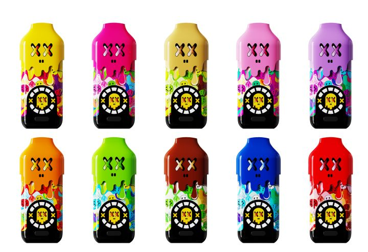 Packman v7 2g Disposable With Switch Screen Dual Chamber Vape