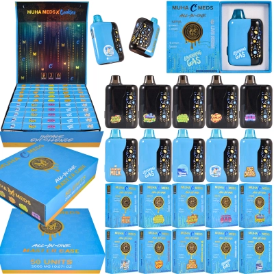 Muha meds X Cookeis Collab 2g Disposable With Digital Screen 01