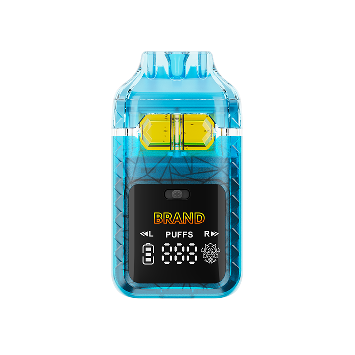 Crystal Dual Chamber Disposable 1ml 2ml Cannabis Vapes