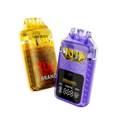 Crystal Dual Chamber Disposable 1ml 2ml Cannabis Vapes 01