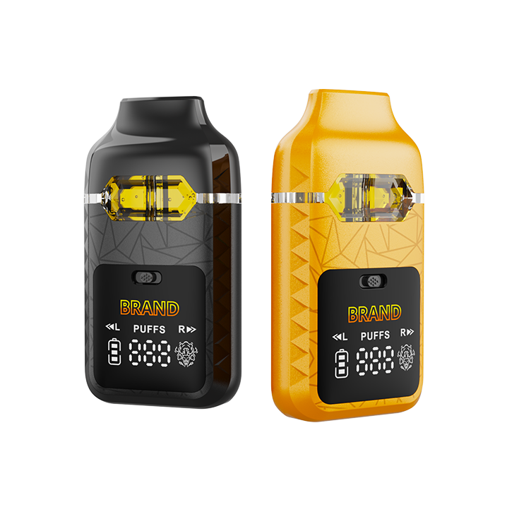 Crystal Dual Chamber Disposable 1ml 2ml Cannabis Vapes