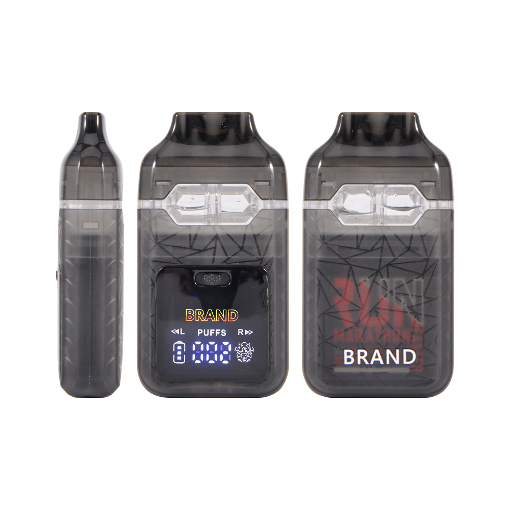 Crystal Dual Chamber Disposable 1ml 2ml Cannabis Vapes