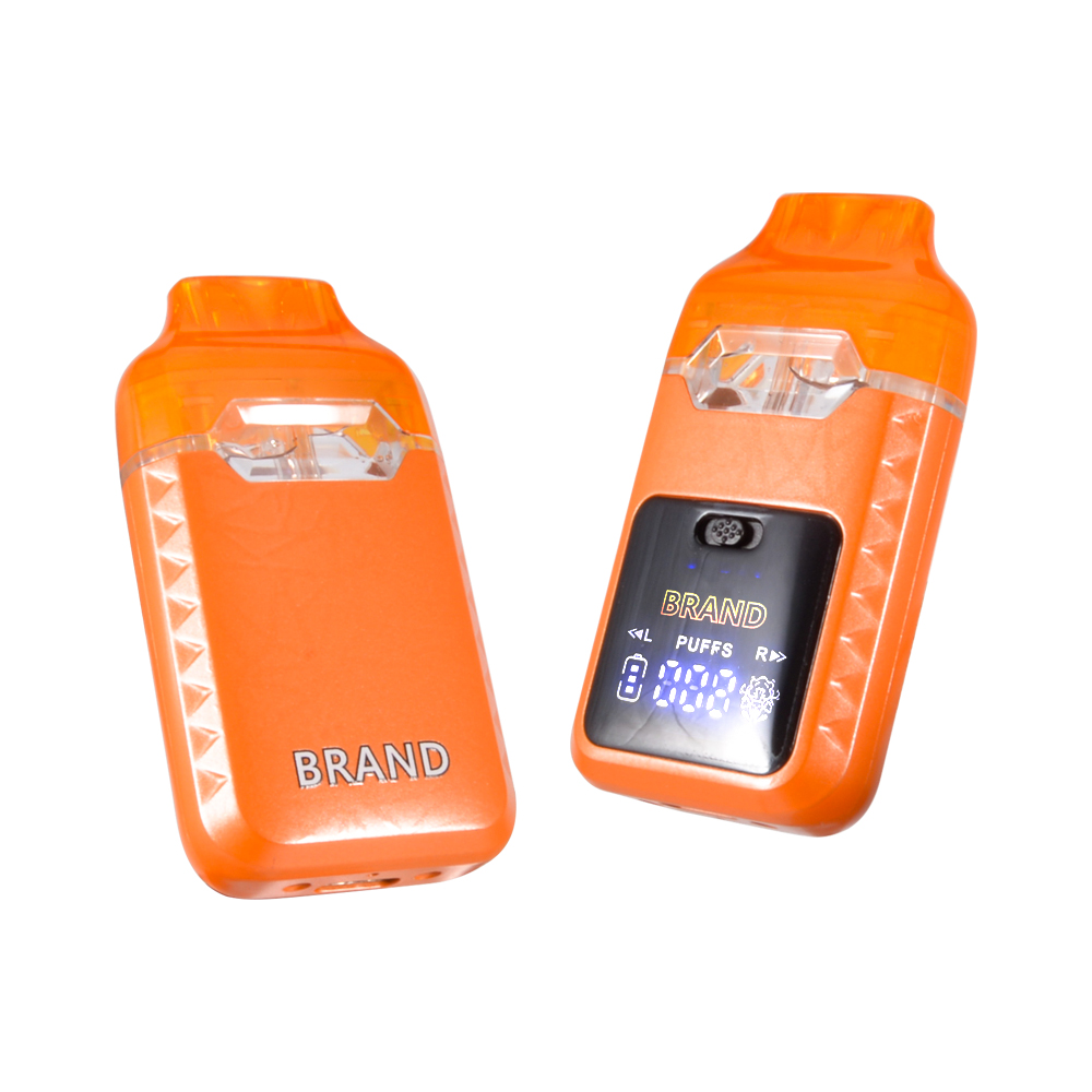 Crystal Dual Chamber Disposable 1ml 2ml Cannabis Vapes