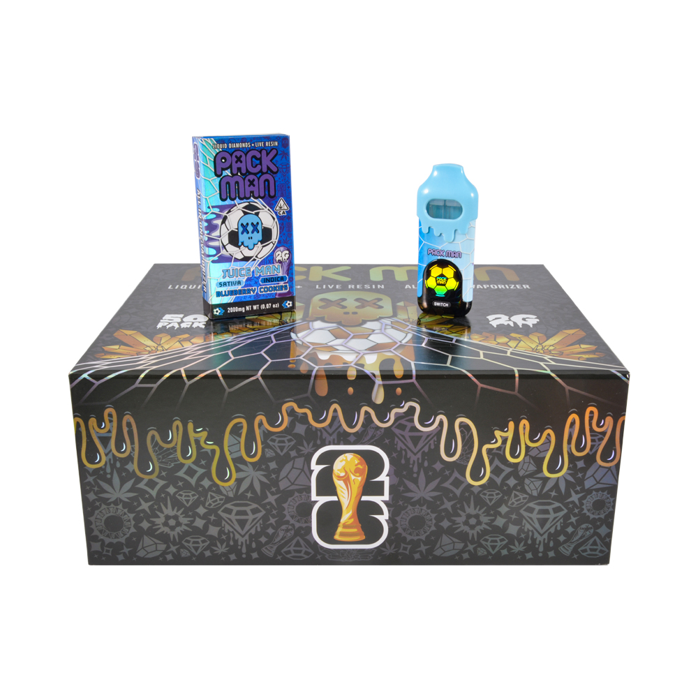 Packman Football 2g Dual Chamber Disposable With LED Screen