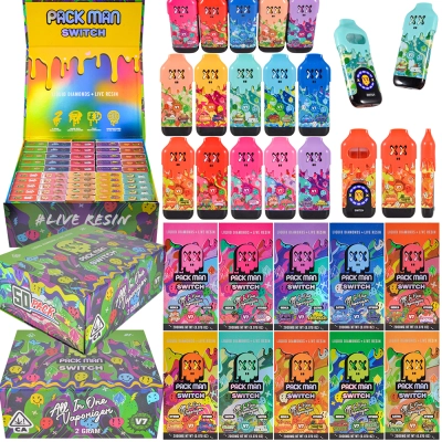 Packman v7 2g Disposable With Switch Screen Dual Chamber Vape 01