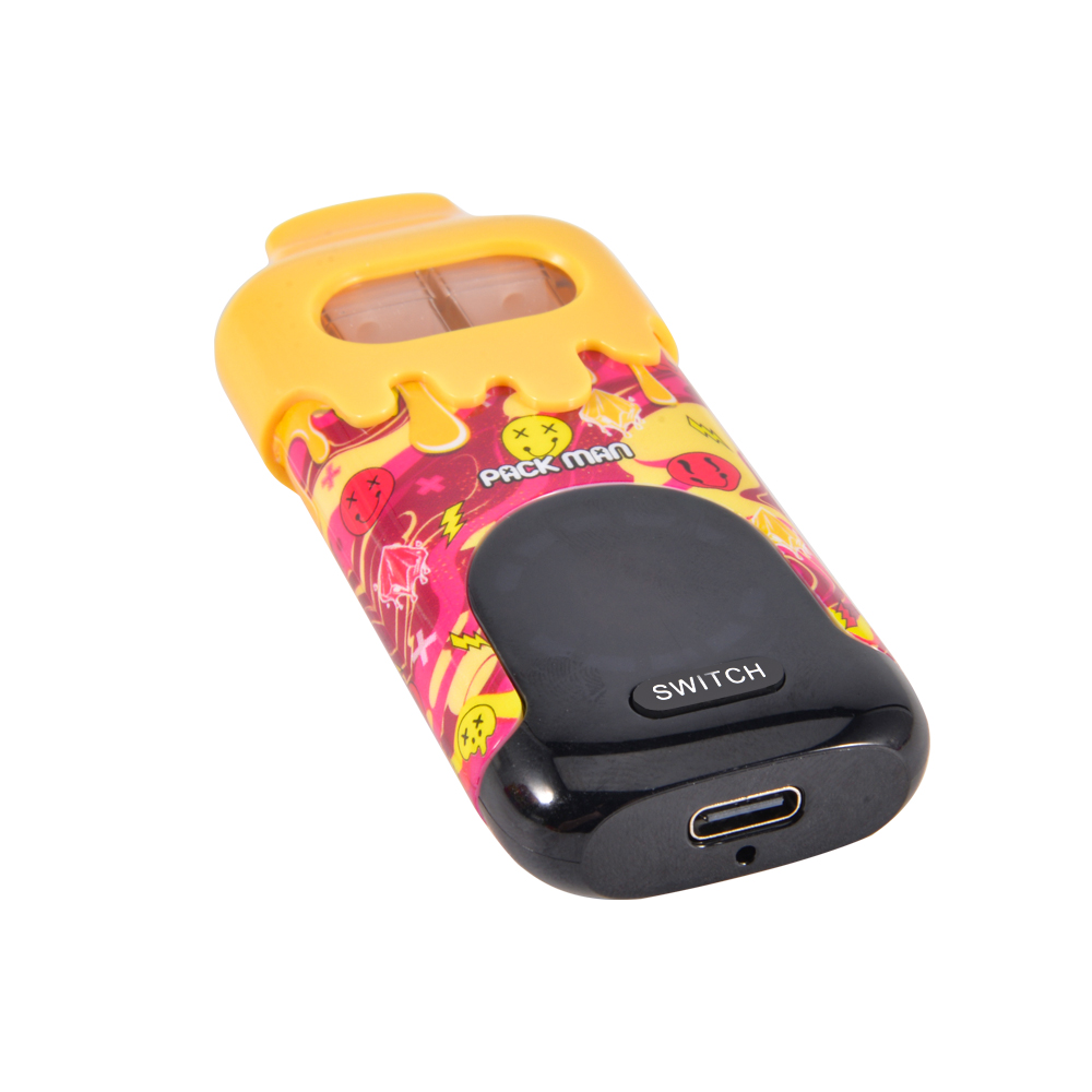 Packman v7 2g Disposable With Switch Screen Dual Chamber Vape