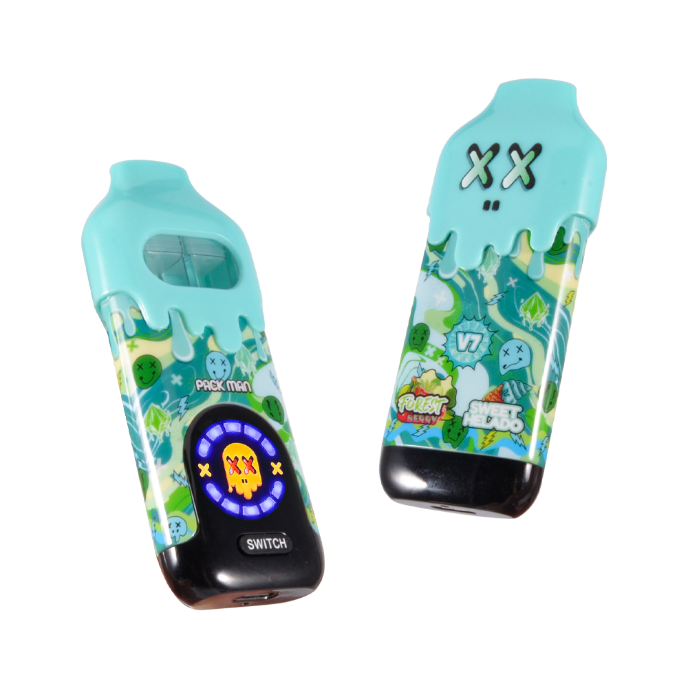 Packman v7 2g Disposable With Switch Screen Dual Chamber Vape
