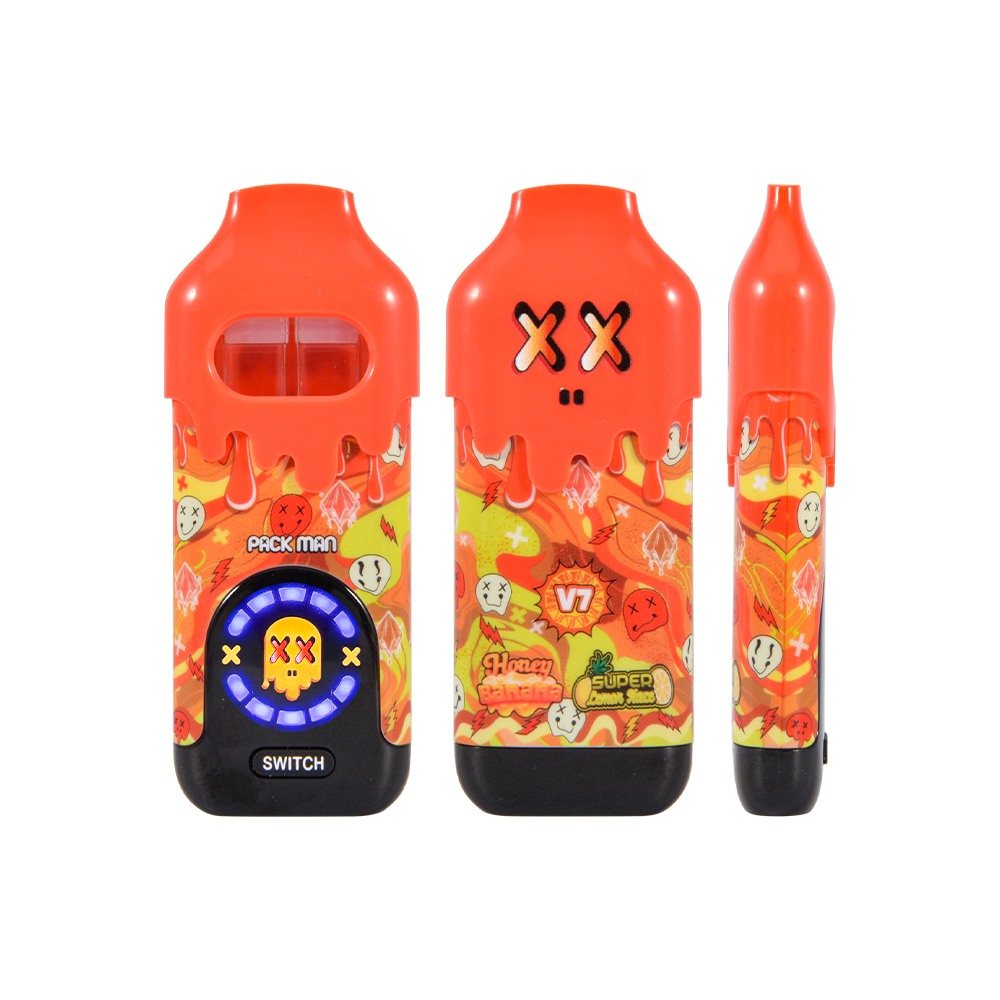 Packman v7 2g Disposable With Switch Screen Dual Chamber Vape
