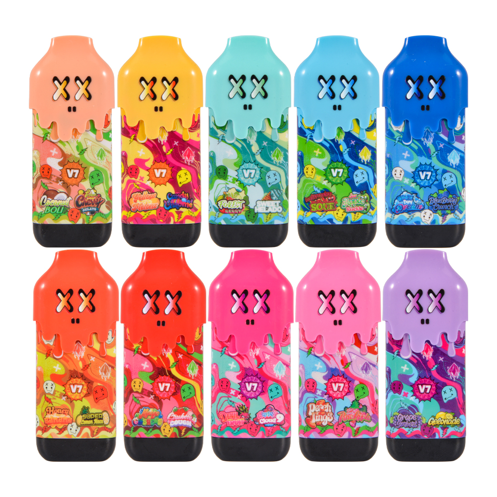 US Stock Packman Switch V7 Disposable Dual 1ml+1ml Empty Device