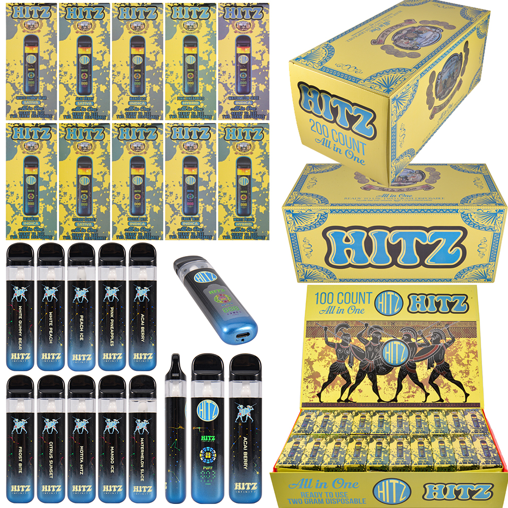 Hitz 2g Disposable Vape Sparta Collab Wholesale 