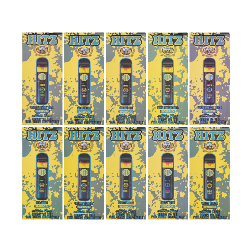 Hitz 2g Disposable Vape Sparta Collab Wholesale 