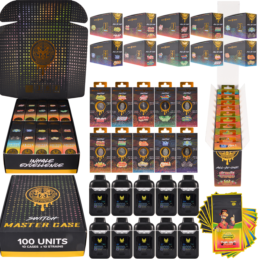 Muha Meds Blinkers Collab Disposable Vape Dual Chamber 1ML+1ML With Screen