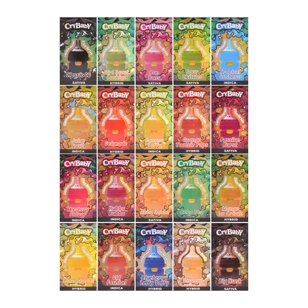 Crybaby 2g Disposable Baby Bottle Vape With LED Screen Wholesale 
