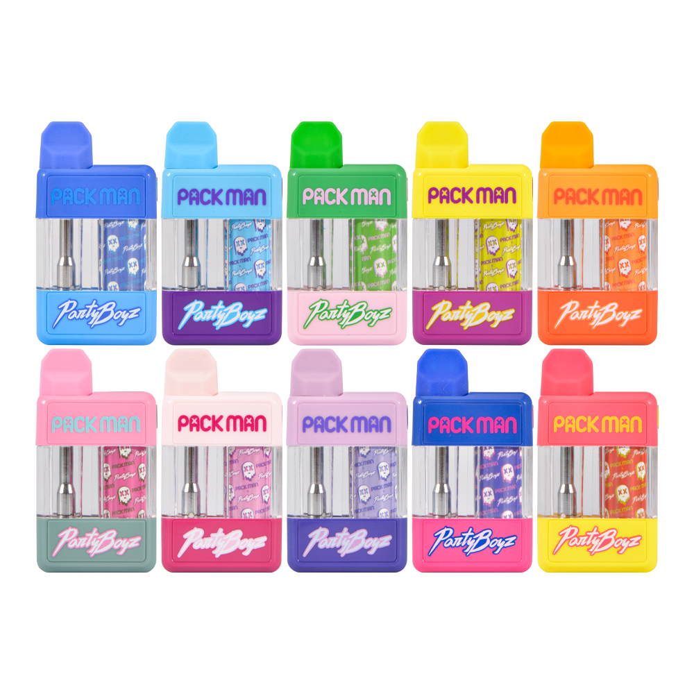 USA Warehouse Packman X Panty Boyz 3g Disposable With Preroll Paper