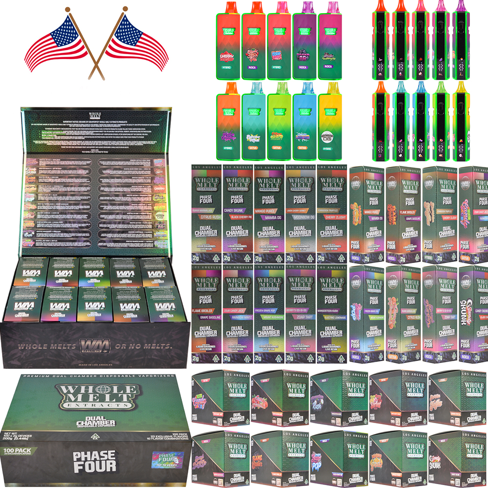 USA Stock Whole Melts Phase 4 Disposable 2g Vape Pen Wholesale