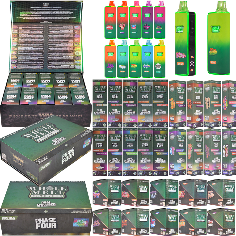 Whole melts Phase 4 Disposable Vape Dual Chamber With Screen 