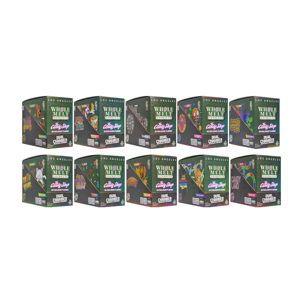 Whole melts The Candy Shop 1ml+1ml Disposable Dual Chamber Vape