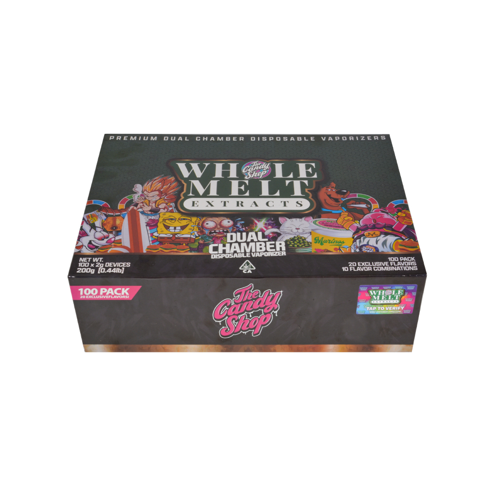 Whole melts The Candy Shop 1ml+1ml Disposable Dual Chamber Vape