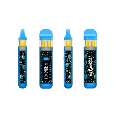 Meds Cookies Collab 1ML+1ML Dispo Dual Chamber Vape With LED Screen 01