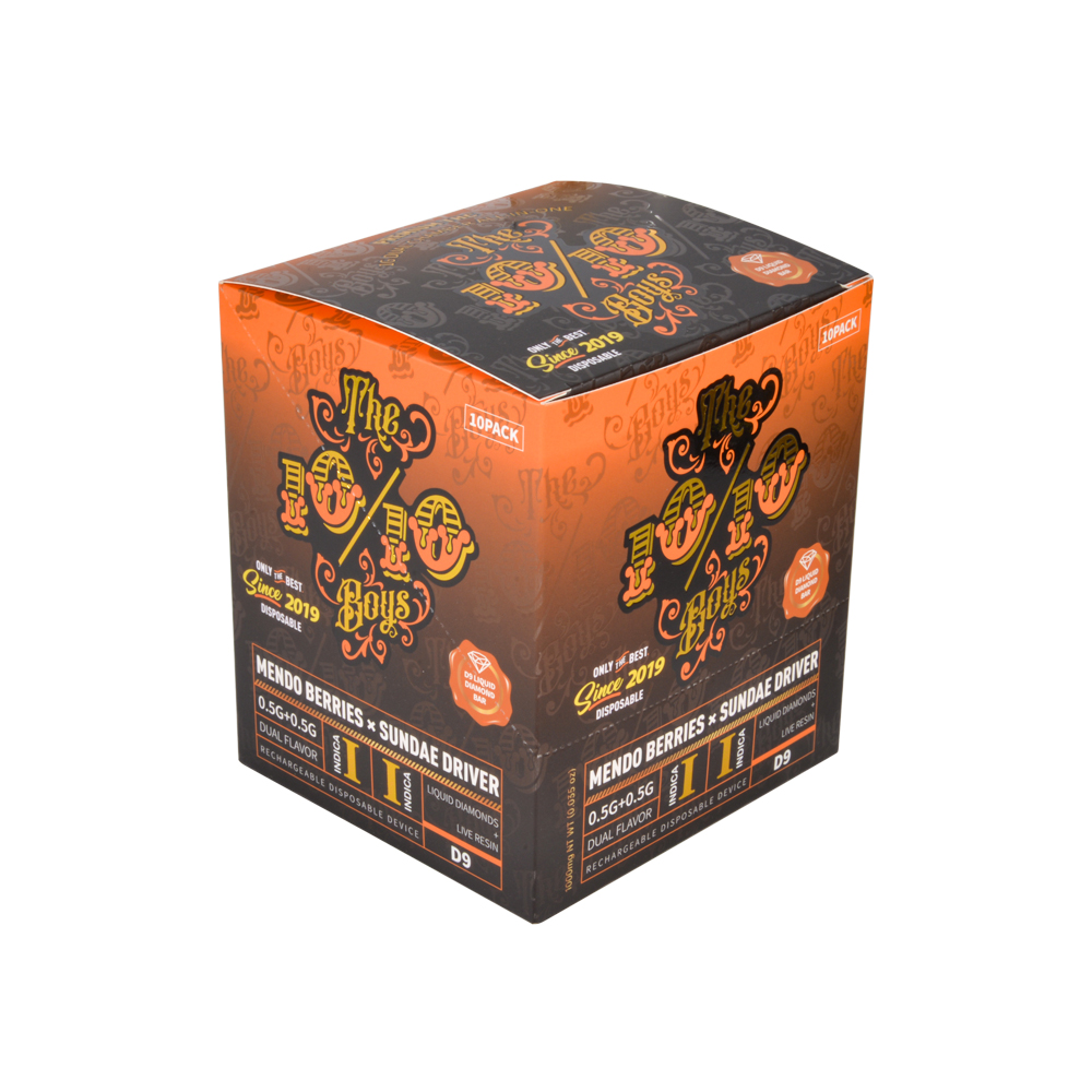 1010 Boys Vape 2g With Screen Wholesale Dual Chamber