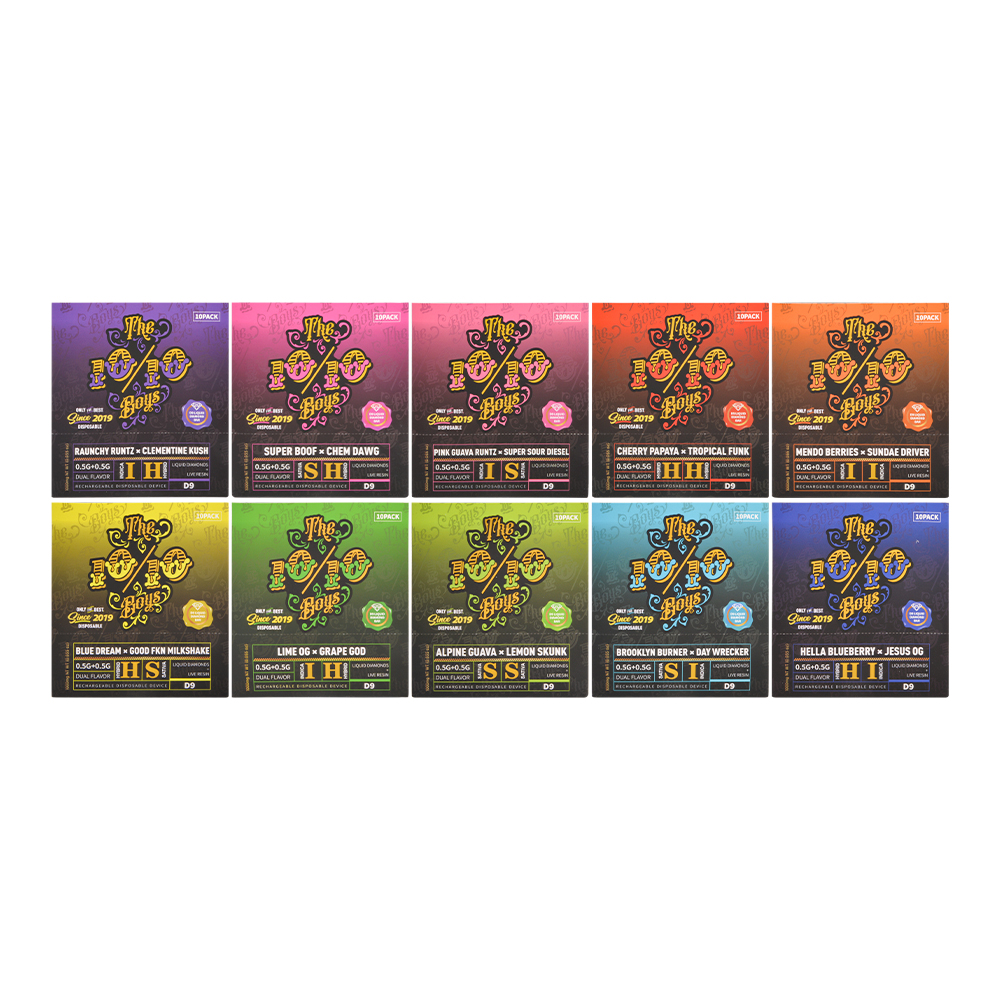 1010 Boys Vape 2g With Screen Wholesale Dual Chamber