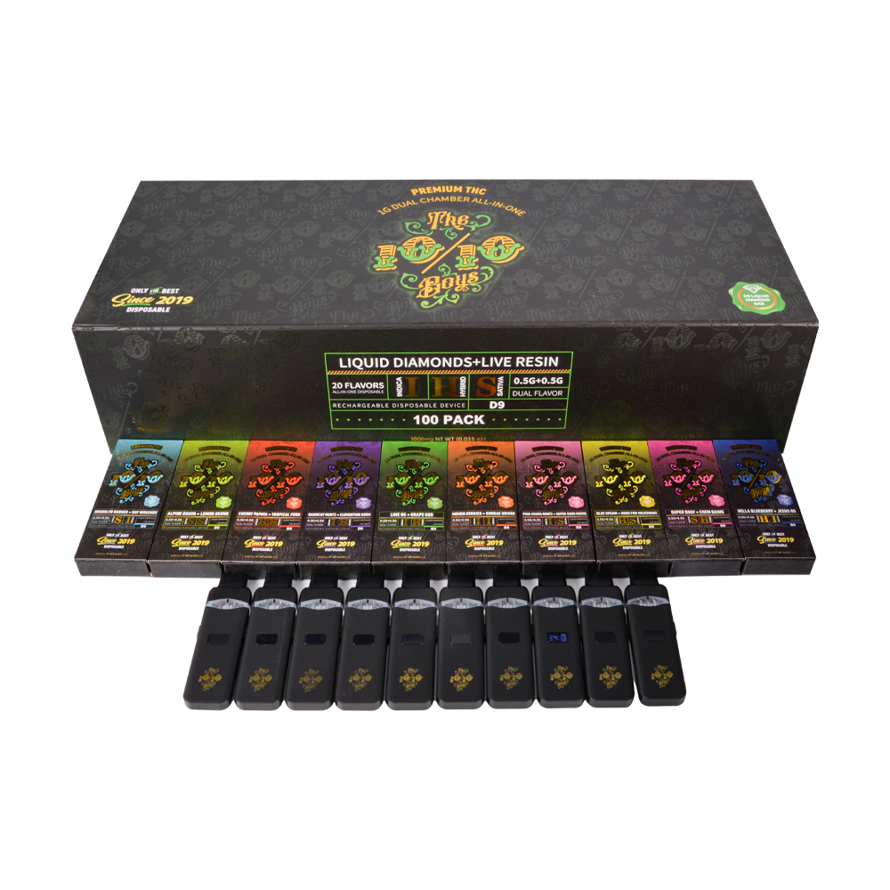 1010 Boys Vape 2g With Screen Wholesale Dual Chamber