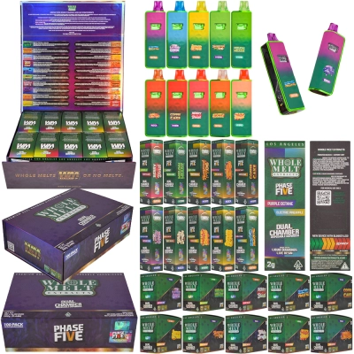 Phase 5 Whole Melt 1ML+1ML Disposable Vape Empty Dispo Wholesale 01