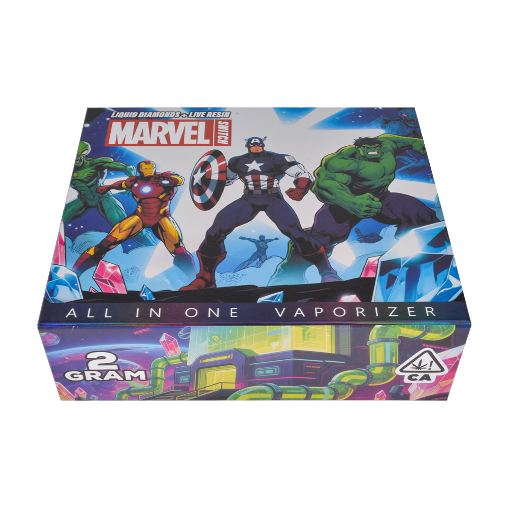 Marvel Switch 2g Dual Chamber Disposable With LED Screen