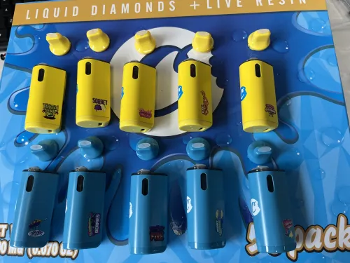 USA Warehouse Stock Cookies Dual Chamber 0.5ml+0.5ml Vape review Sam778