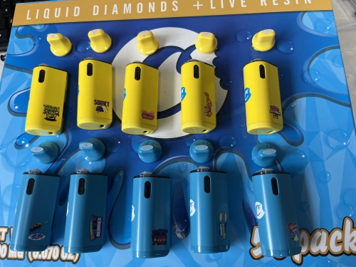 USA Warehouse Stock Cookies Dual Chamber 0.5ml+0.5ml Vape review Sam778