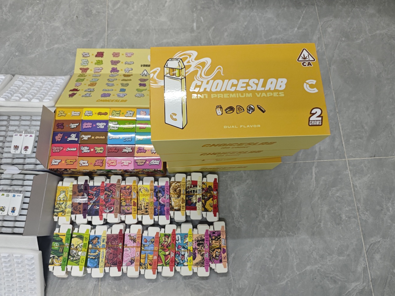 Choices lab 1g+1g Dual Chambe Disposable Vape Wholesale review haily 01